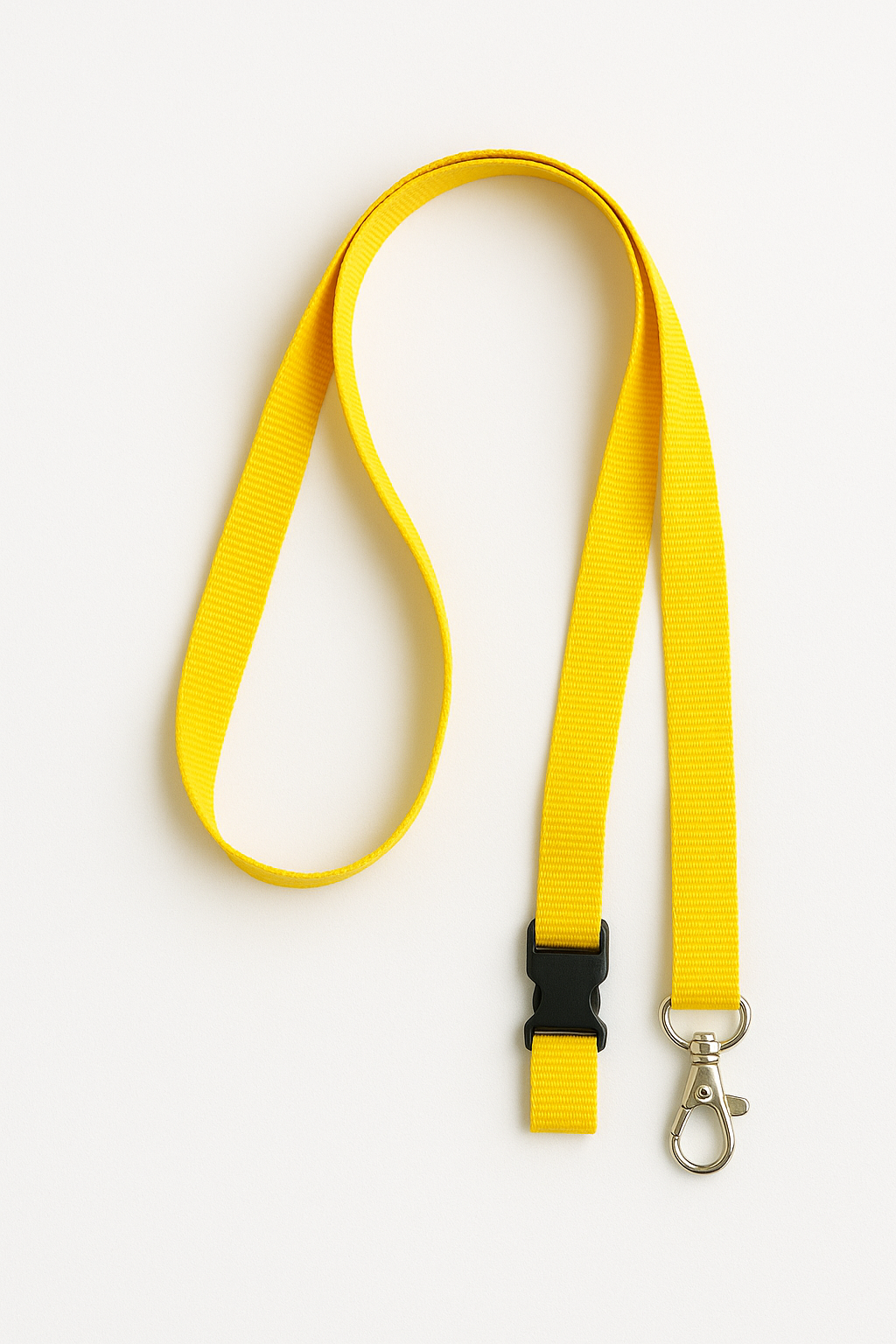 yellow lanyard
